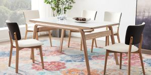 Printed Dining Room Floor Carpet