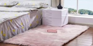 Wool Rectangular Bedroom Floor Rugs