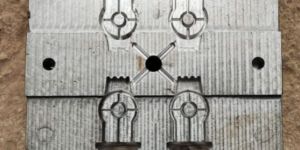 Mild Steel 2 Switch Plastic Moulding Die