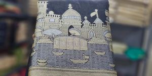 Banarasi Printed Warm Silk Saree