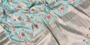 Banarasi Semi Georgette Jal Shree Saree