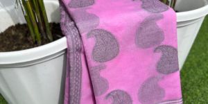 Banarasi Semi Georgette Printed Saree