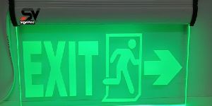 LED Exit Right Side Arrow