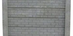 Rectangular Cement Fencing Pole