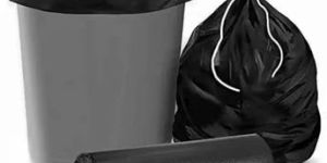 40 X 46 Inch LDPE Black Garbage Bag