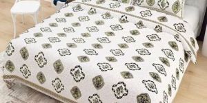 Designer Cotton Double Bedsheet