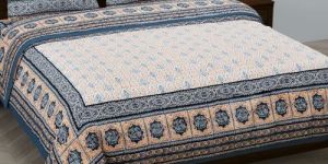 Printed Cotton Double Bedsheet