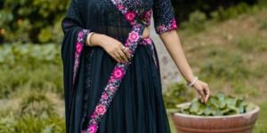 Partywear Georgette Lehenga Choli