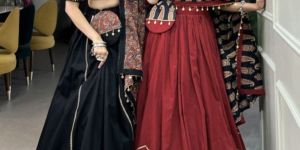 Real Mirror Work Lehenga Choli