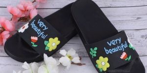 Fancy PVC Women Slippers