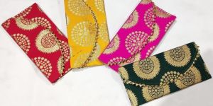 Style Royal Clutch Silk Batwa Bag Combo Wristlets Ethnic Potli Combo for Women