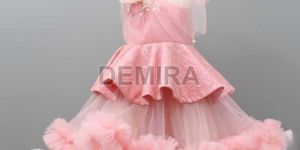 Girls Fancy Party Wear Gown
