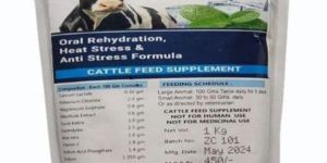 Oral Hydration Anti Stress Cattle Supplement