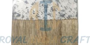 Wood Resin Square Tea Coasters