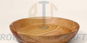 Wooden Round Bowls