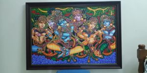 Radha Krishna Mural Paintings