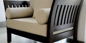 Single Seater Wooden Sofa