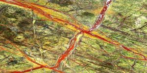 Indian Rainforest Green Marble Slabs