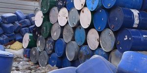 Used MS Drum 210 Litres