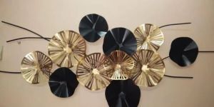Golden and Black Decorative Wall Art