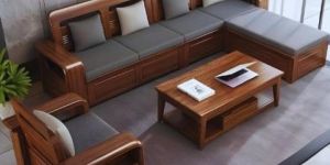 Solid Wooden Sofa Set
