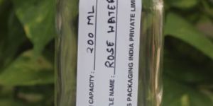 200 Ml Rose Water Glass Bottle