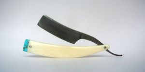 Buffalo Horn Razor Handle