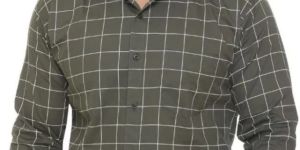 Mens Cotton Check Shirts