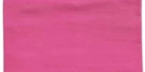 Cotton Plain Pink Saree Fall