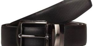 Mens Black Leather Belt