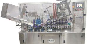 Automatic Double Head Tube Filling Sealing Machine