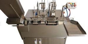 Automatic Four Head Ampoule Filling & Sealing Machine