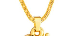Mens Gold Pendant