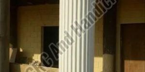 White GRC Column