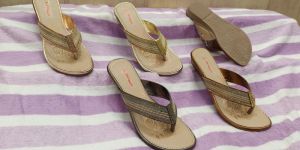 Ladies Party Wear Fancy Slipper