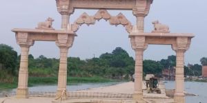 Sandstone Temple Gate