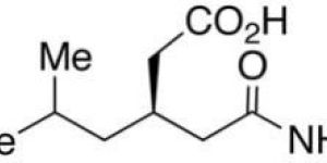 R-(-) -3-(Carbamoylmethyl)-5- methylhexanoic acid