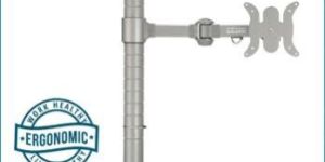 Vertical Flange Type Single Monitor Arm