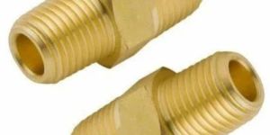 Threaded Brass Hex Nipple