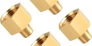 Golden Brass Reducing Coupling