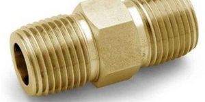 NPT Brass Hex Nipple