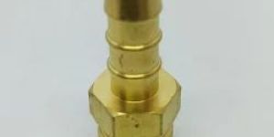 Polished Brass Hex Nipple