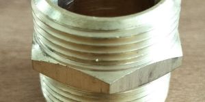 Precision Brass Hex Nipple