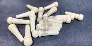 White Bleached Bone Bridge Pins