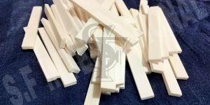 White Bleached Guitar Bone Saddle Blanks