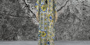 Ladies Long Embroidered Kaftans