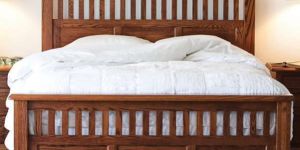 Sagwan Wooden Bed without Box