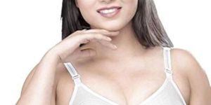 25mm White Non Padded Bra