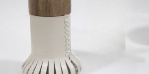 Wood Leather Bakhoor Burner Incense Burner