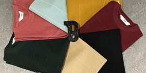 Mens Cotton Knitted T-Shirt